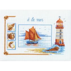 KIT PT DE CROIX & BROD 30X40 LA MER