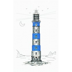 KIT PT DE CROIX & BROD 25X35 PHARE BLEU