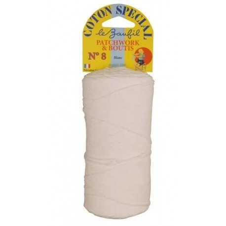 COTON A BOUTIS N° 8 SACHET 10 PELOTES 100GR