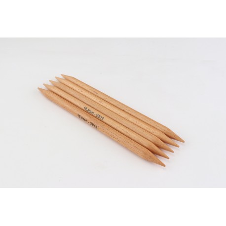 BASIX-AIGUILLES DOUBLES POINTES 20CM - 10MM