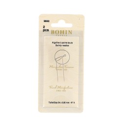 AIGUILLE A POINTE BOULE BLISTER 2 (34 X 0.60MM)