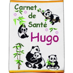 CARNET DE SANTE  PANDAS- BIAIS JAUNE 24X42