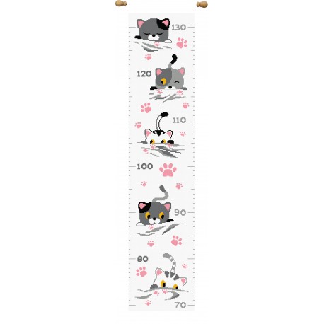 TOISE LES CHATS CURIEUX 15X70