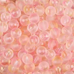 PERLES EN VERRE RONDES DéGRADé 8MM 50PCS/SAC