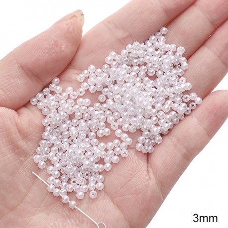 PERLES ACRYLIQUES 30MM 1000PCS/SAC