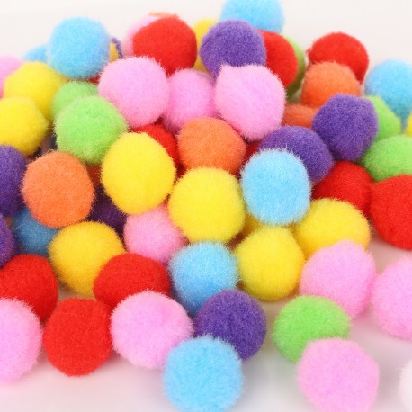 POMPONS 25MM 100PCS/SAC