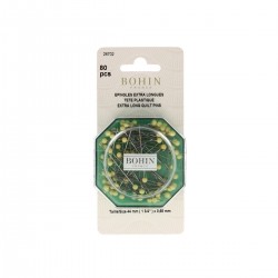 EPINGLES TETE PLASTIQUE RONDE 44X0,65MM - 80PCS