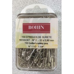 EPINGLE SURETE A RESSORT 150 PCS