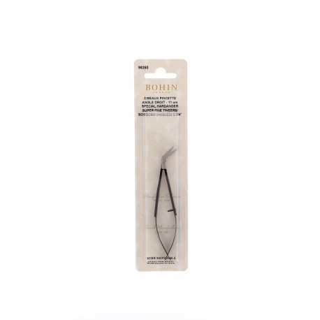 CISEAUX PINCETTE ANGLE DROIT ULTRA FIN 11CM