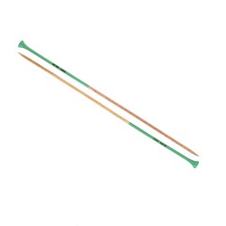 AIGUILLE TRICOT BOIS COULEUR 40CM - 5MM
