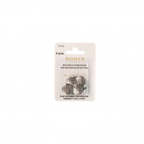 BOUTON AUTOMATIQUE ETOILE 17MM BRONZE