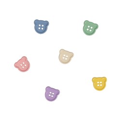 BOUTON PLASTIQUE TETE 17MM
