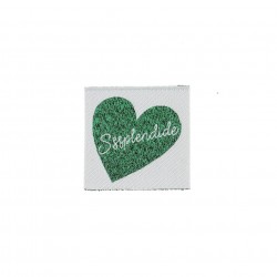 ETIQUETTES A COUDRE CARRE 3,5CM PRE-PLIEES X5