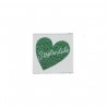 ETIQUETTES A COUDRE CARRE 3,5CM PRE-PLIEES X5
