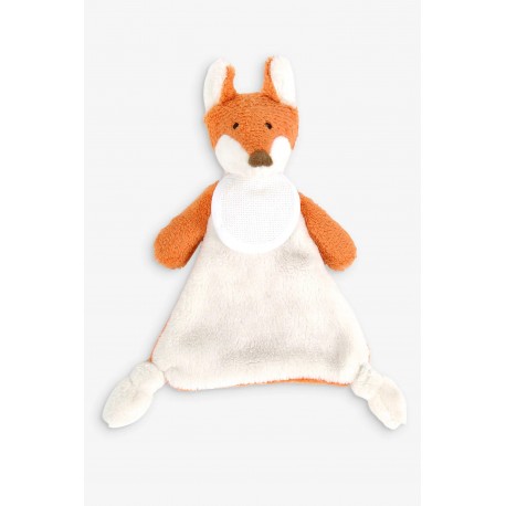 DOUDOU FLUFFY ET VELOURS 22X25CM