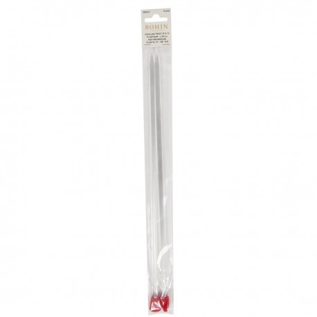 AIGUILLES A TRICOTER PLASTIQUE 35CM