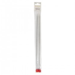 AIGUILLES A TRICOTER PLASTIQUE 35CM - 9MM