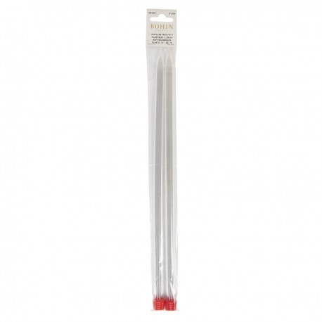 AIGUILLES A TRICOTER PLASTIQUE 35CM