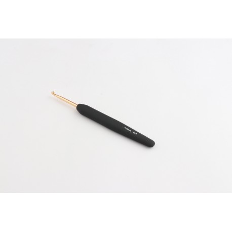 CROCHET OR SIMPLE MANCHE SOFT NOIR 3,5 MM