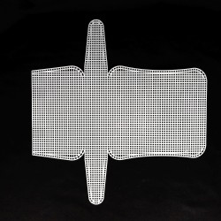 CANEVAS PLASTIQUE 34X36CM