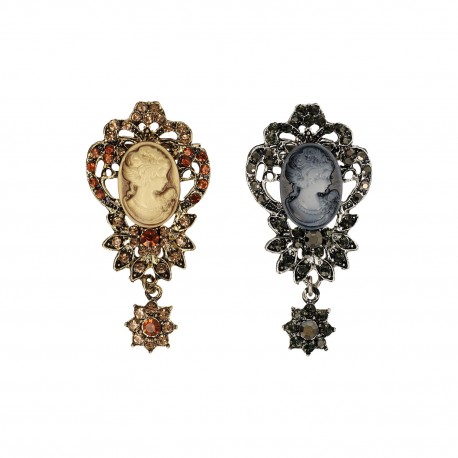 BROCHE CAMEE 36*75MM