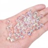 PERLES EN VERRE CRISTAL 10PCS/SAC