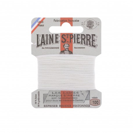 FIL A BRODER LAINE ST PIERRE BTE 5 CARTES
