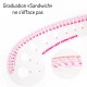 REGLE CURVE PLASTIQUE 32CM
