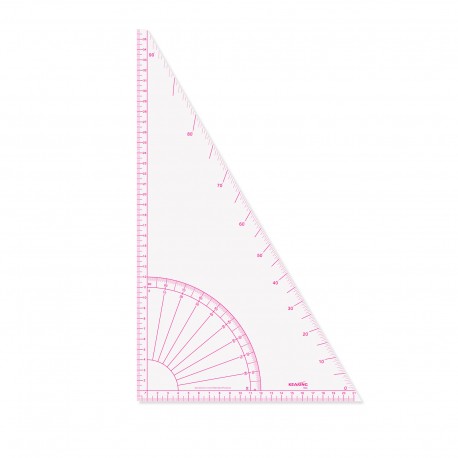 EQUERRE FLEXIBLE PLASTIQUE 36CM