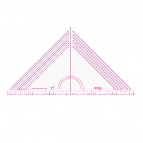 EQUERRE FLEXIBLE PLASTIQUE 30CM