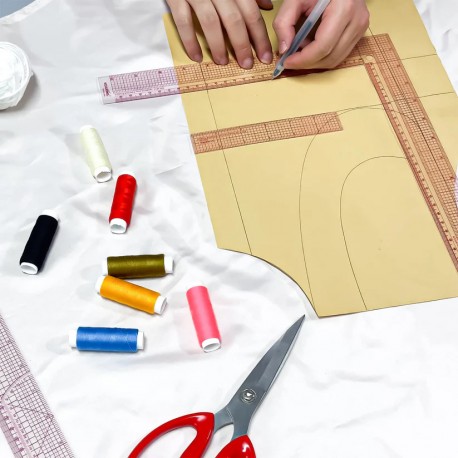 REGLE L PLASTIQUE 26CM & 12 INCHES