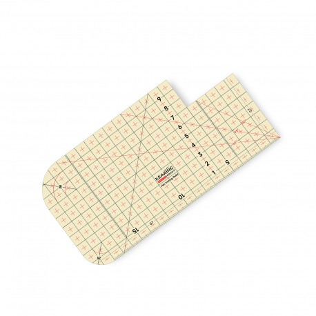 REGLE DE REPASSAGE 20X10CM