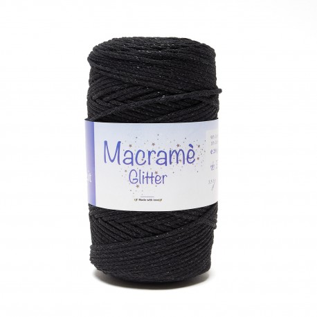 MACRAME GLITTER 250 G - 250M