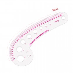 REGLE CURVE PLASTIQUE 32CM