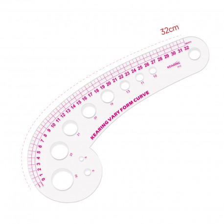 REGLE CURVE PLASTIQUE 32CM