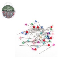 EPINGLE PERLE PLASTIQUE 4,2X40MM *100