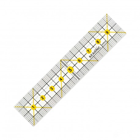 REGLE PATCHWORK 10CM