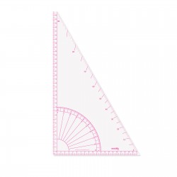 EQUERRE FLEXIBLE PLASTIQUE 36CM