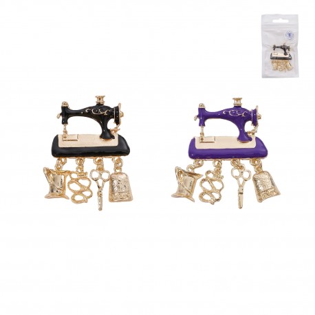 BROCHE MACHINE A COUDRE 3,8CM