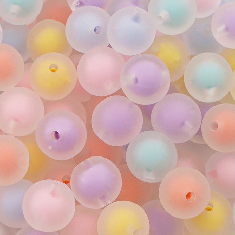 PERLE ACRYLIQUE 14MM 30PCS/BAG