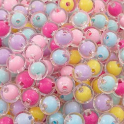 PERLE ACRYLIQUE 10MM 50PCS/BAG