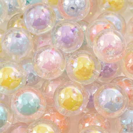 PERLE ACRYLIQUE 16MM 20PCS/BAG