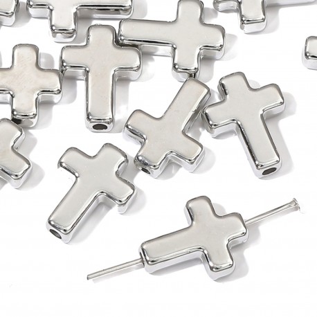 PERLE CROIX 12X16MM *10PCS