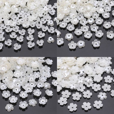 PERLE FLEUR 6MM *50PCS