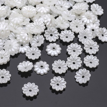 PERLE FLEUR 10MM *30PCS