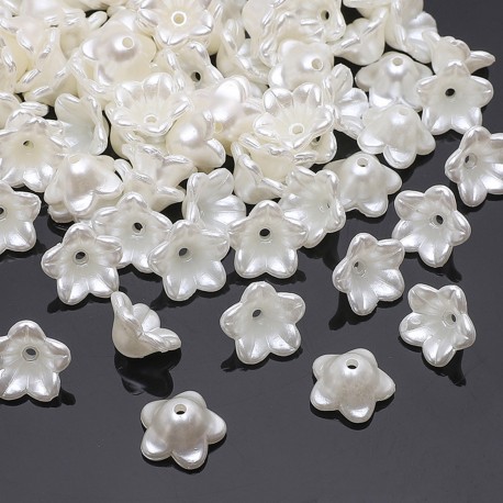 PERLE FLEUR 13*7MM 30PCS