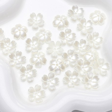 PERLE FLEUR 15MM *40PCS