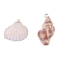 PERLE COQUILLAGE 2PCS
