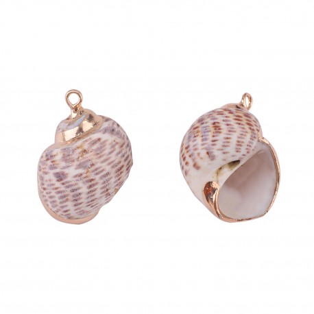 PERLE COQUILLAGE 2PCS