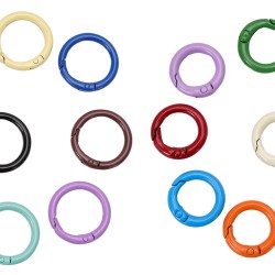 ANNEAUX MIX 20MM *5PCS